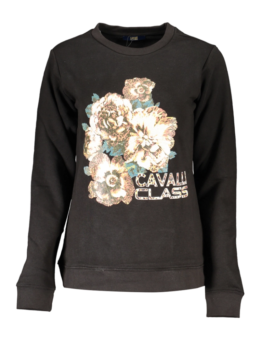 Cavalli Class - Sweatshirt de Senhora Preto