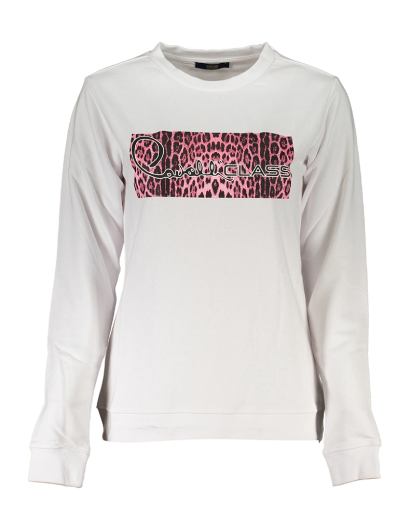 Cavalli Class - Sweatshirt de Senhora Branco