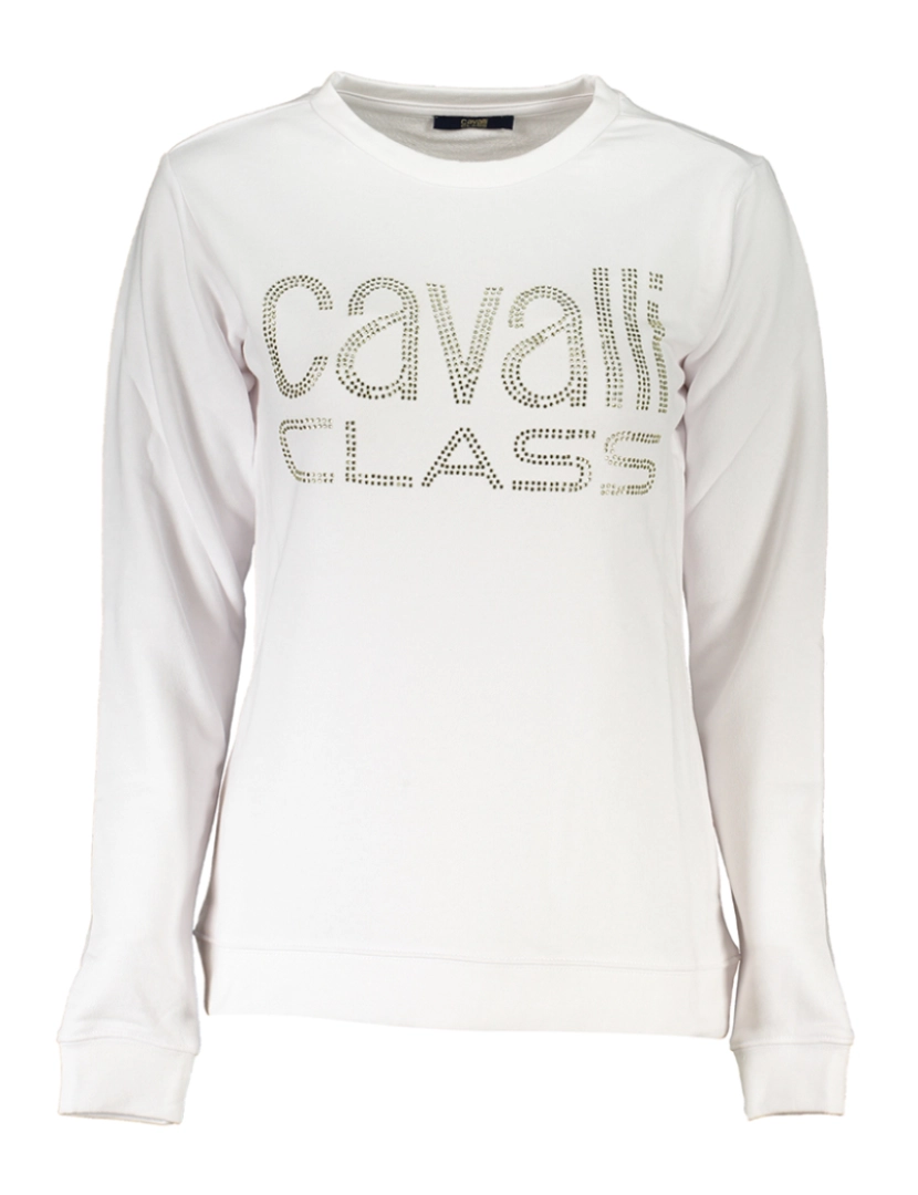 Cavalli Class - Sweatshirt de Senhora Branco