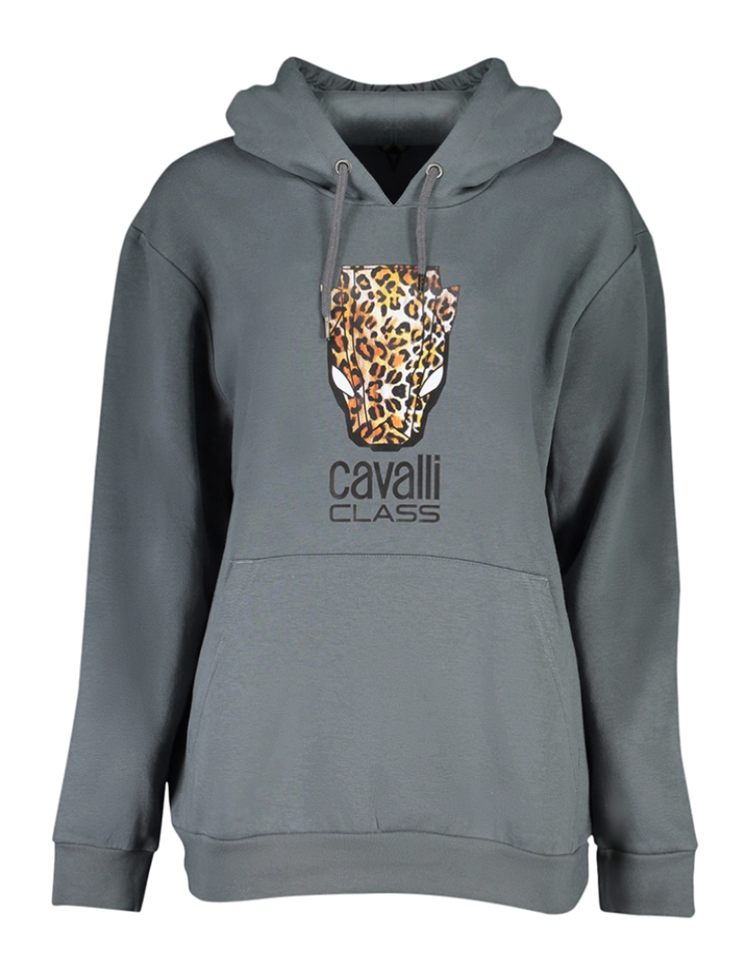 Cavalli Class - Sweatshirt de Senhora Cinza