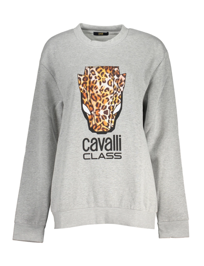 Cavalli Class - Sweatshirt de Senhora Cinza