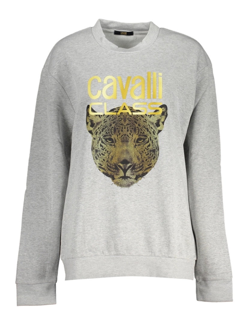 Cavalli Class - Sweatshirt de Senhora Cinza