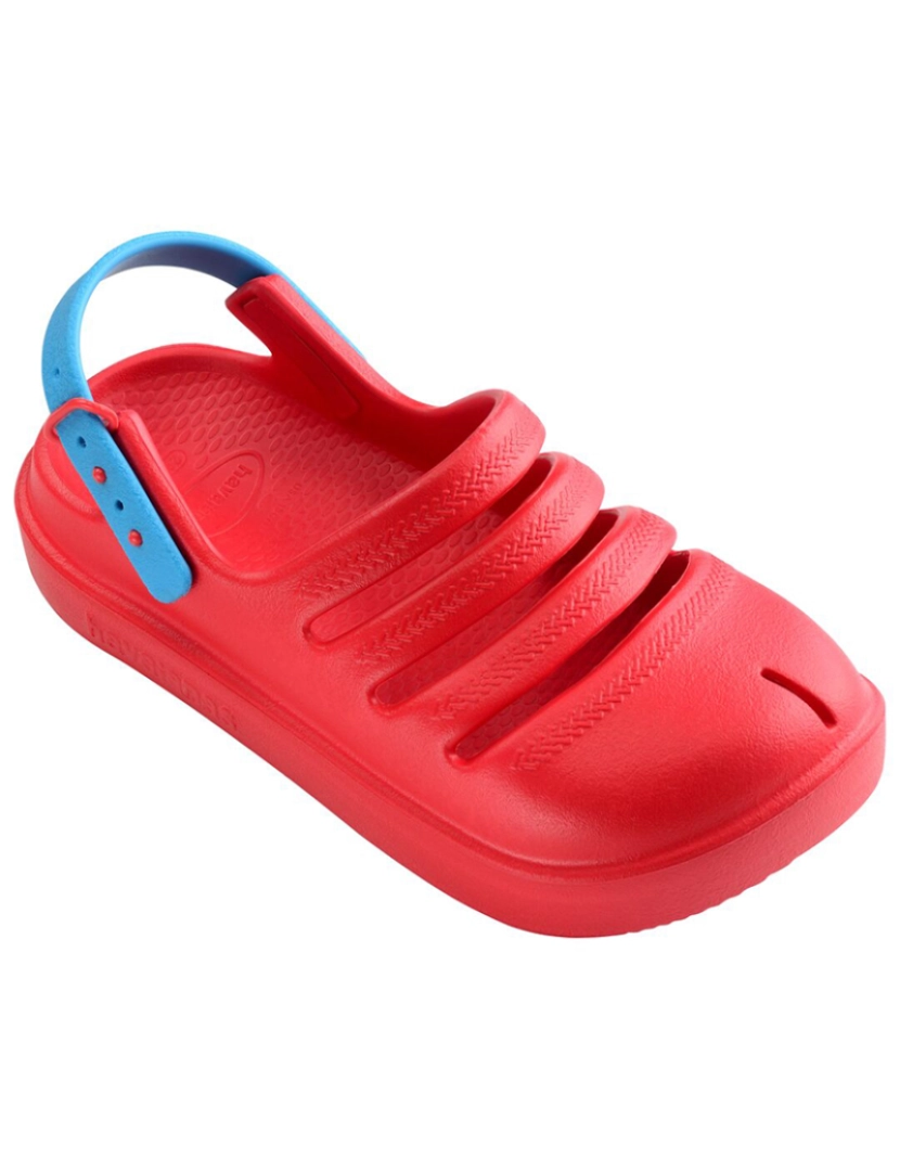 Havaianas - Sandálias de Criança Vermelho e Turquesa