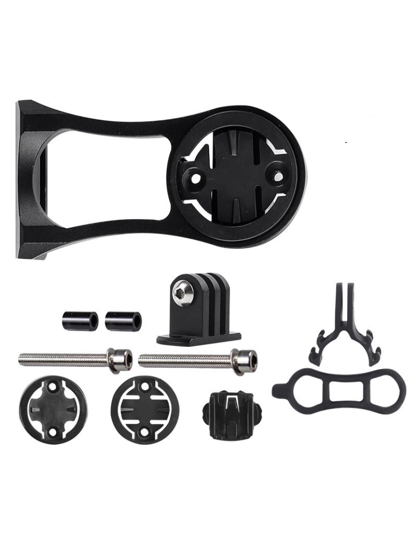 Inf - Suporte para computador de bicicleta Black