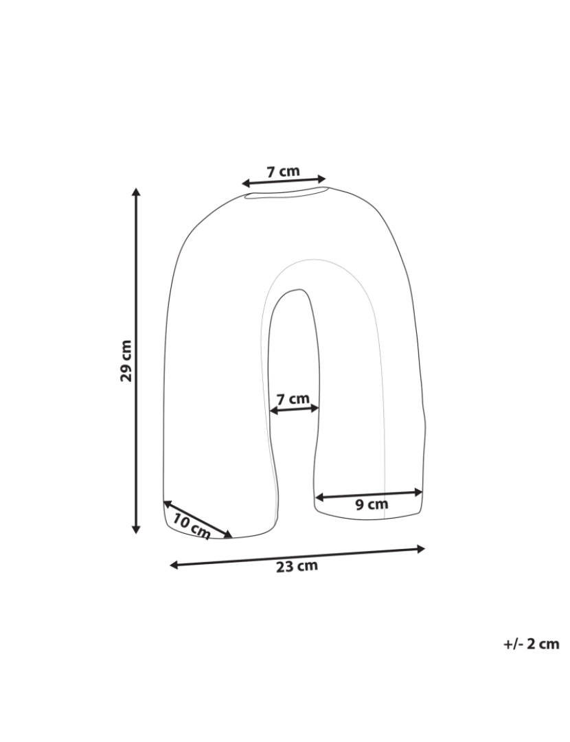 imagem de Acessório decorativo em cerâmica grés à prova de água para sala ou quarto2