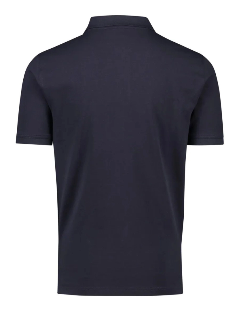 imagem de Gant Regular Fit Contrast Pique Rugger Polo Azul3