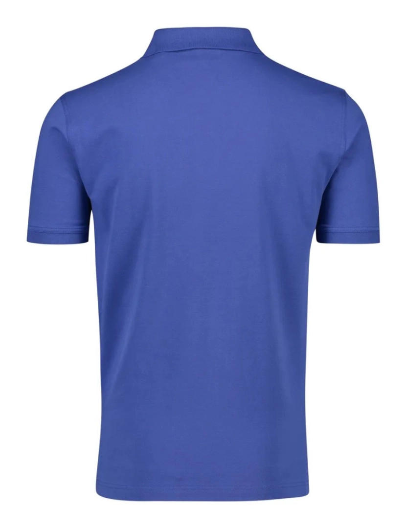 imagem de Gant Regular Fit Contrast Pique Rugger Polo Azul3