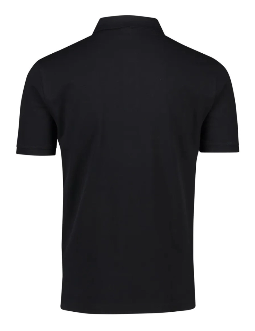 imagem de Gant Regular Fit Contrast Pique Rugger Polo Negro3