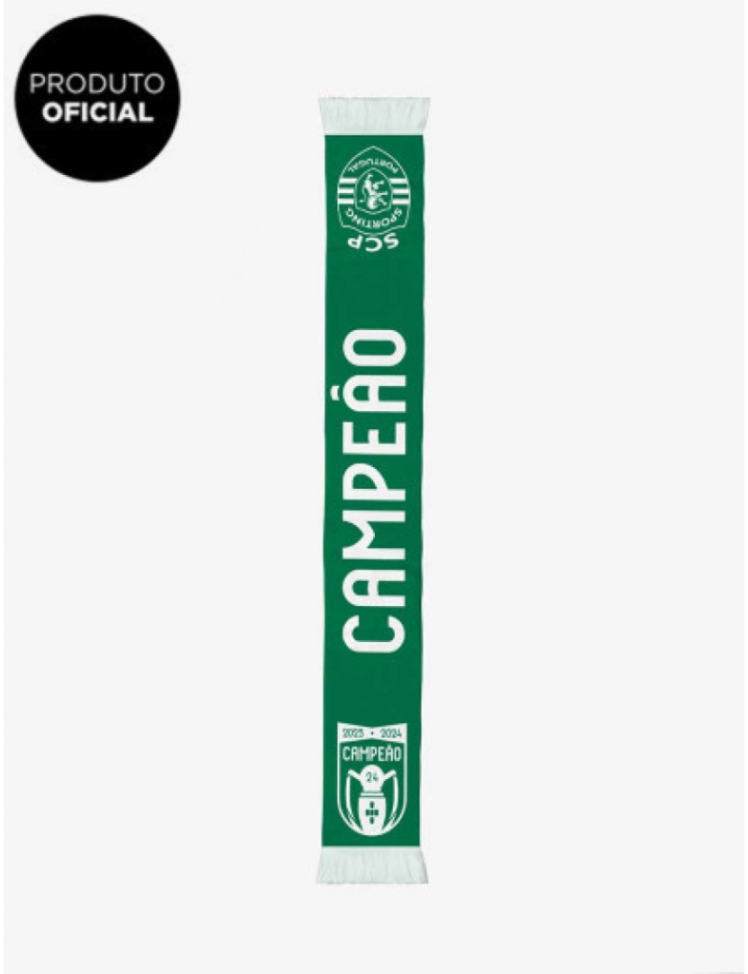 Sporting - Cachecol Logo Campeão Verde AD 2324-13119PT