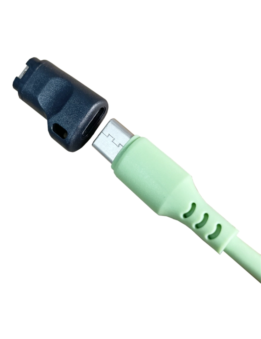 imagem de Adaptador USB-C para carregar relógio Garmin Black8