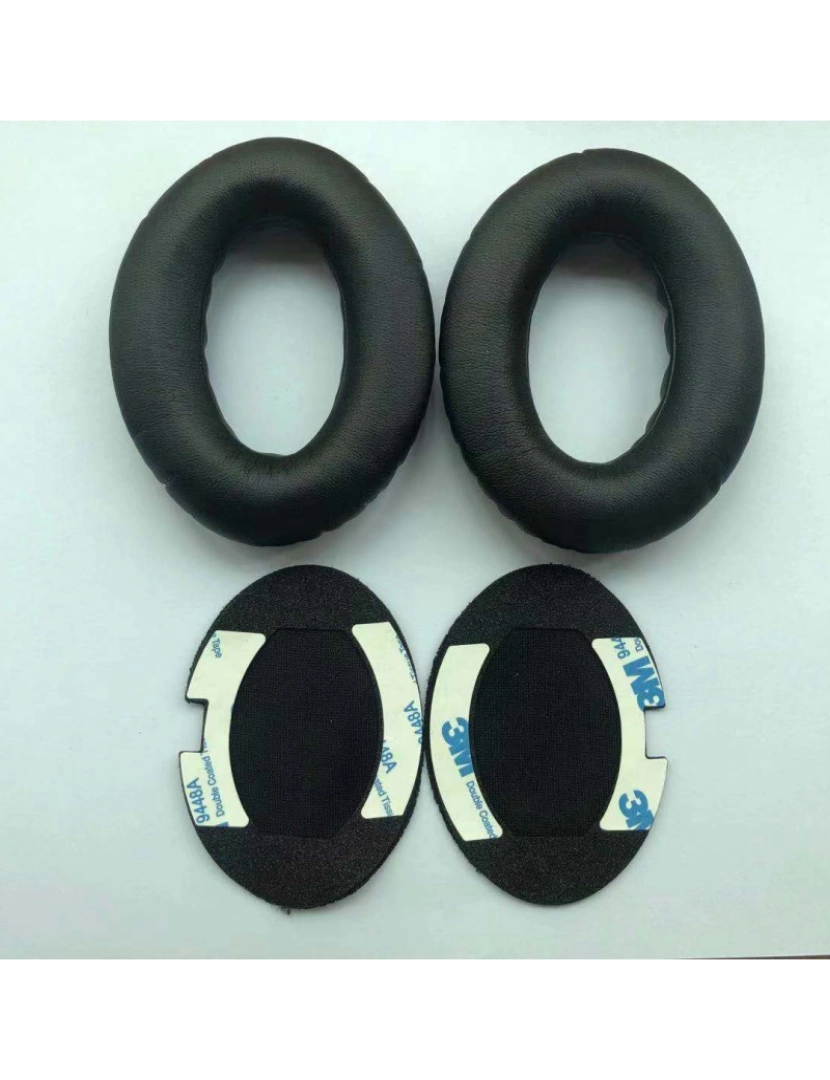 imagem de Almofadas de ouvido e travesseiro para faixa de cabeça para Bose QC15 QC2 Black5