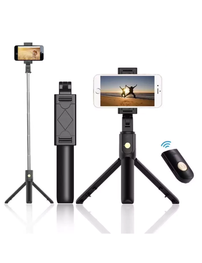 Inf - Stick / tripé para selfies com controle remoto sem fio