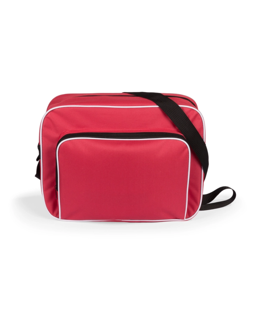 DAM - DAM Bolsa de ombro  Curcox. 40x29x13cm. cor vermelha