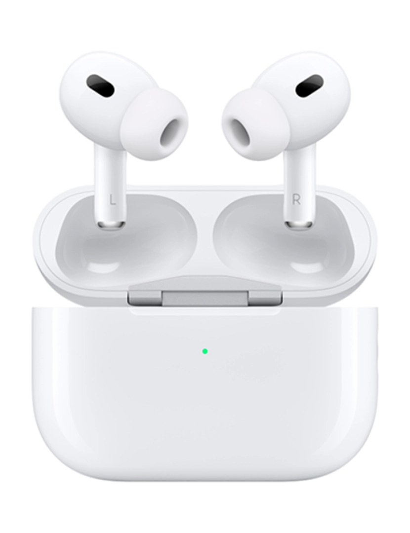 Apple - Apple AirPods Pro (2nd Gen) with MagSafe Charging Case (Lightning) White Grau A+