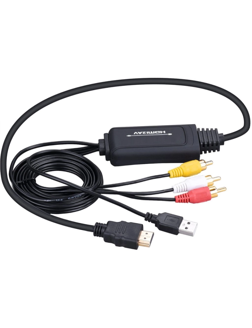 Inf - Conversor HDMI para AV - HDMI para RCA