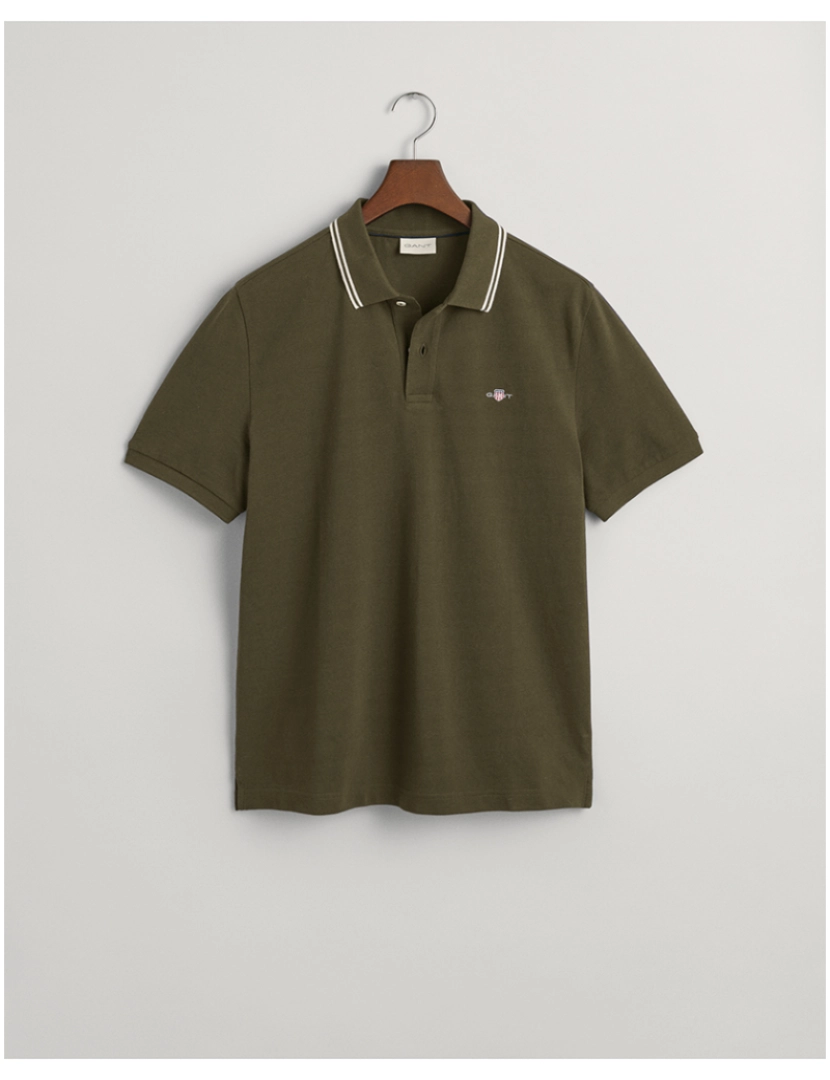 Gant - Polo de Homem Verde