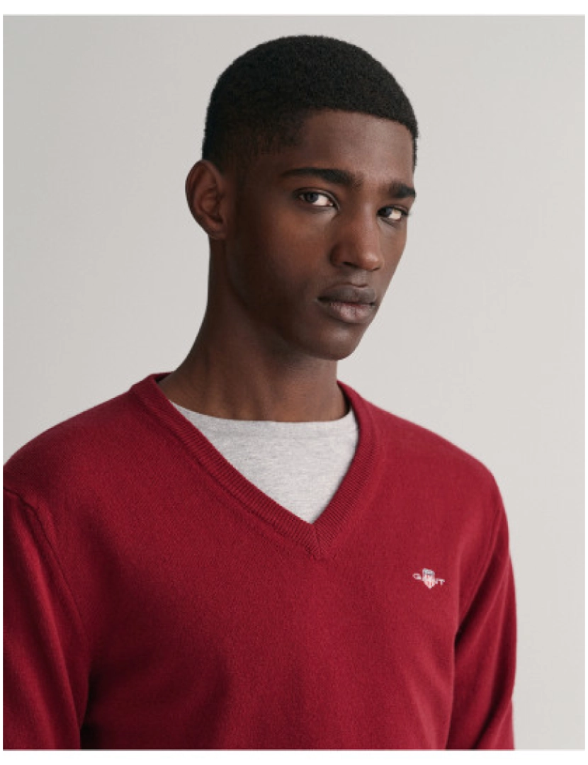 Gant - Pullover de Homem Vermelho