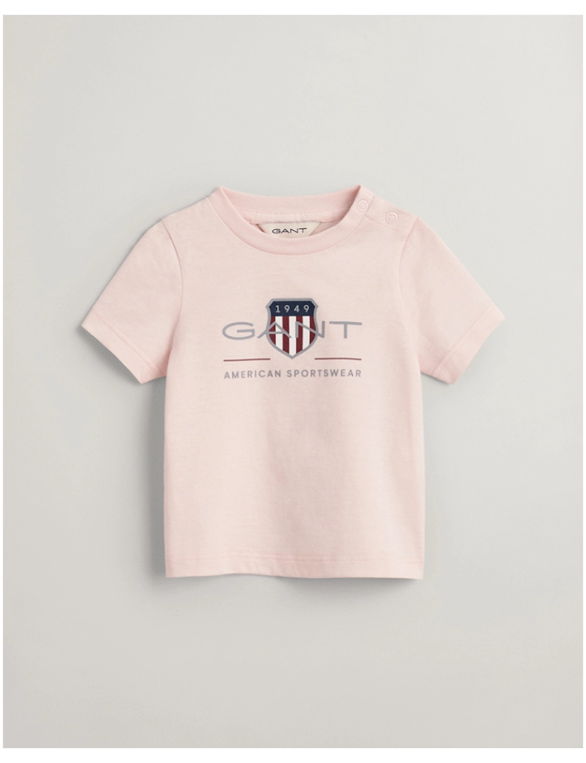 Gant - T-Shirt de Bebé Rosa