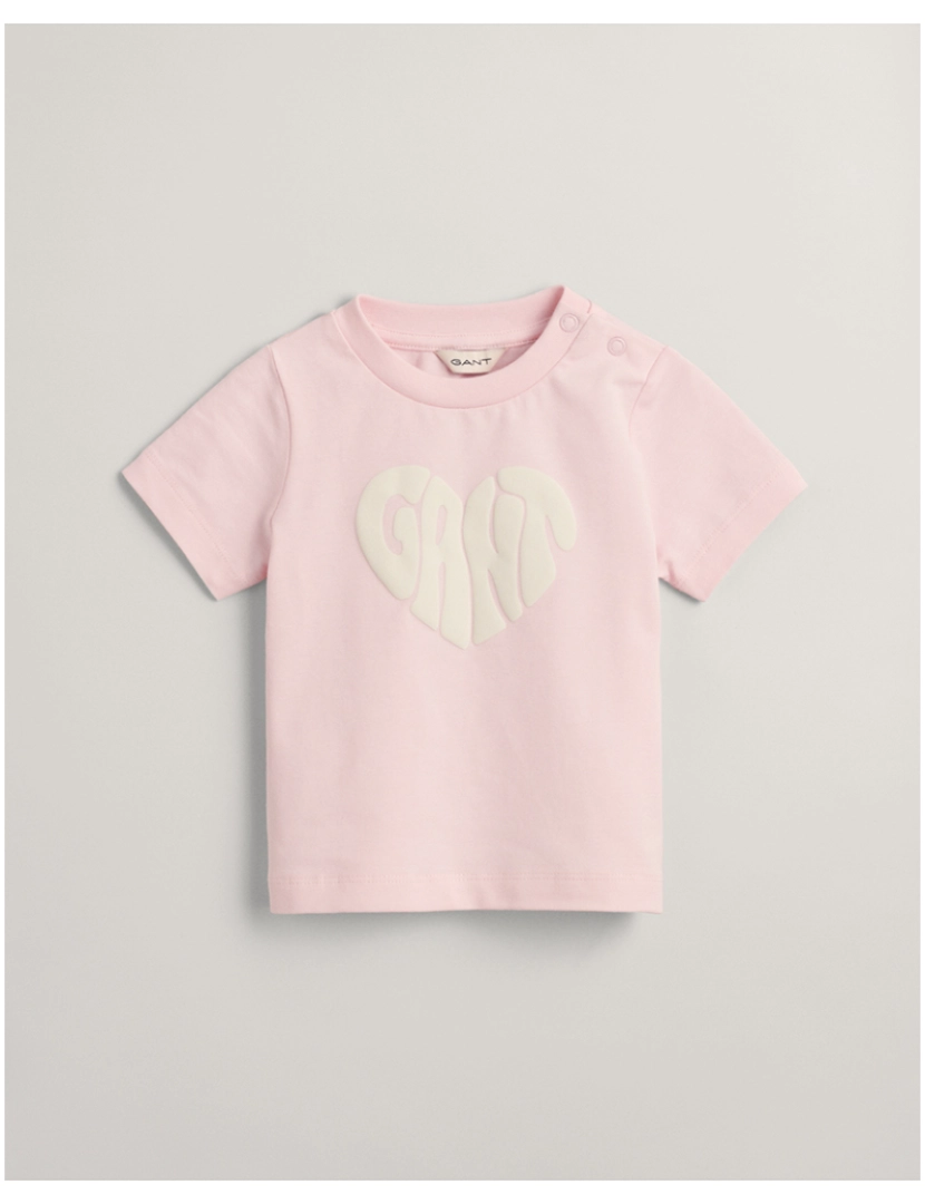 Gant - T-Shirt de Bebé Rosa