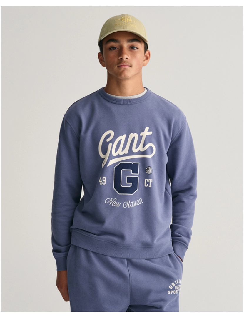 Gant - Pullover de Adolescente Azul