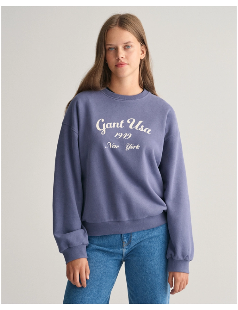 Gant - Pullover de Rapariga Azul