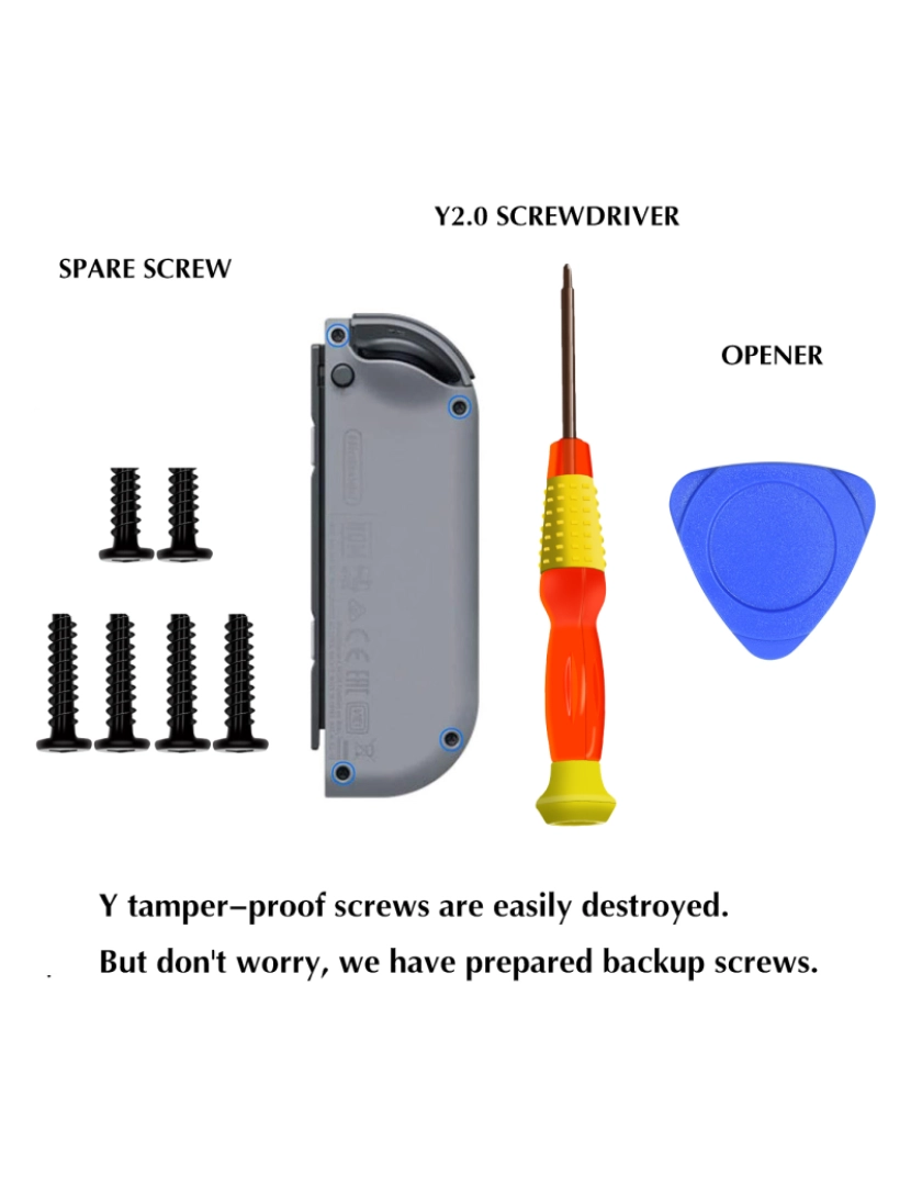 imagem de Kit de reparo de peças de reposição para Nintendo Switch/Lite 19parts4