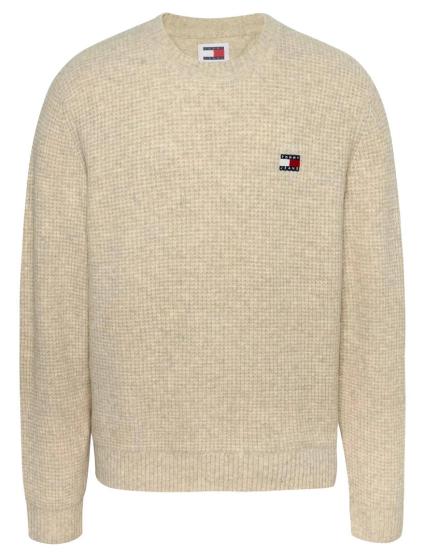 imagem de Tommy Jeans Waffle Sweater Azul2