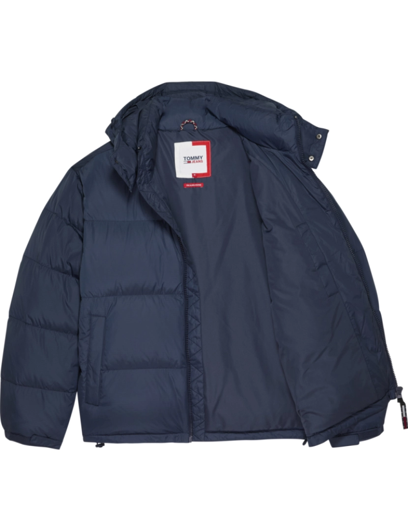 imagem de Tommy Jeans Alaska Puffer Jacket Azul4