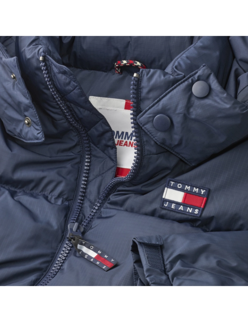 imagem de Tommy Jeans Alaska Puffer Jacket Azul5