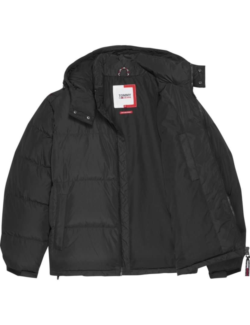 imagem de Tommy Jeans Alaska Puffer Jacket Negro4