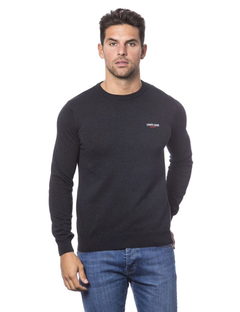 Roberto Cavalli - Sweatshirt de Homem Antracite