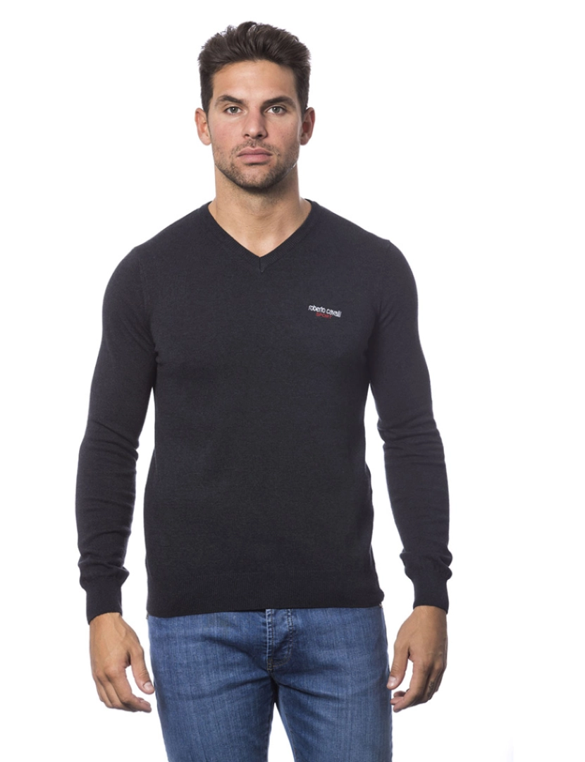 Roberto Cavalli - Sweatshirt de Homem Antracite