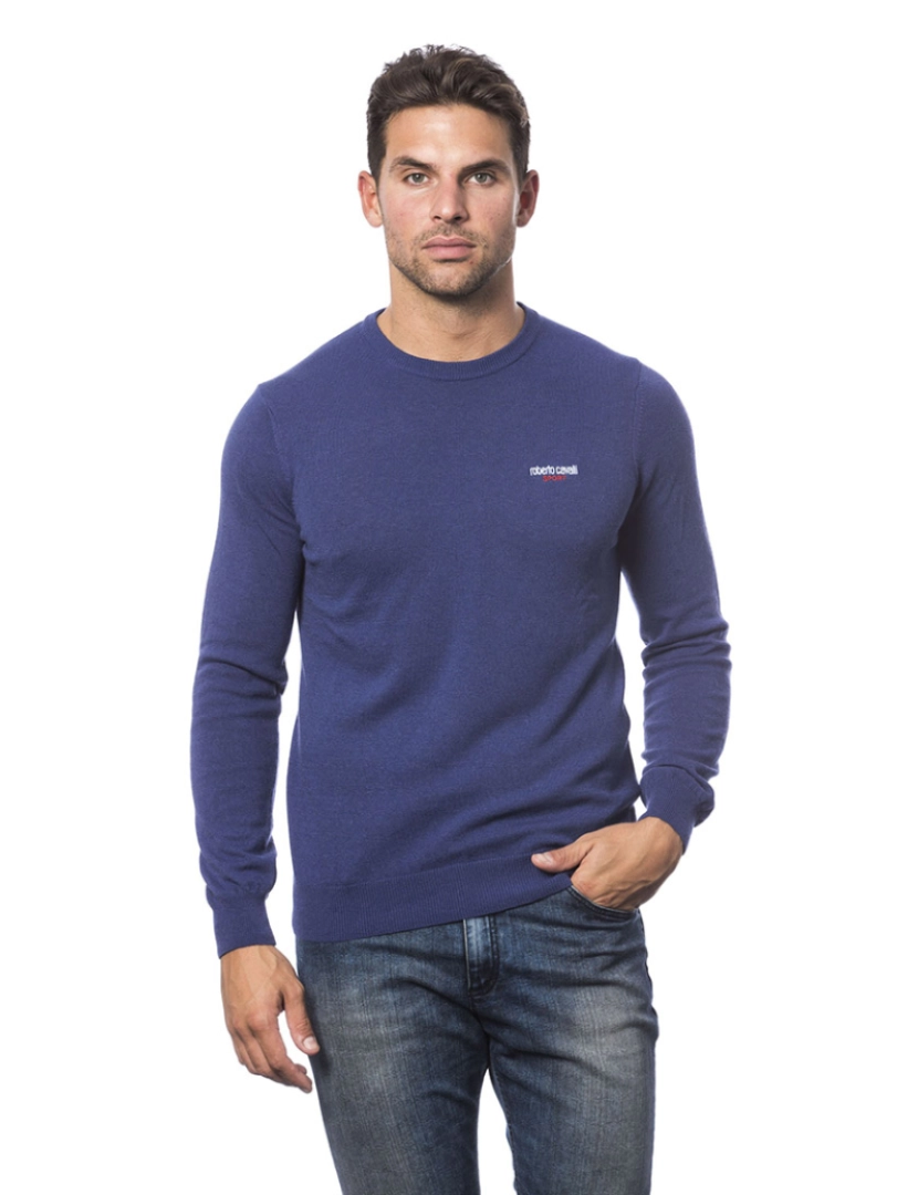 Roberto Cavalli - Sweatshirt de Homem Azul