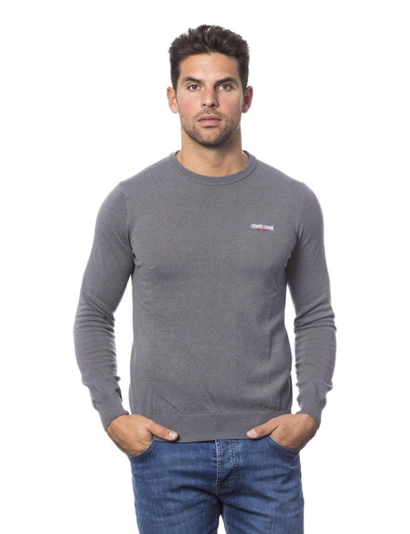 Roberto Cavalli - Sweatshirt de Homem Cinza