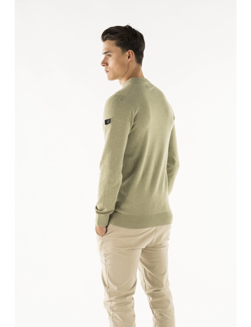 imagem de Presly & Sun Will R-Neck Knitted Pullover  Verde4