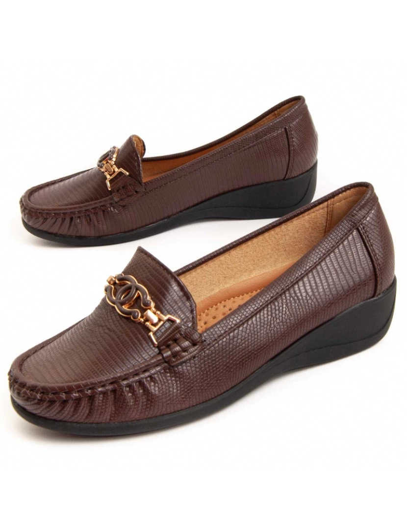 Montevita - Mocassim De Cunha Montevita Moli2 Para Mulher