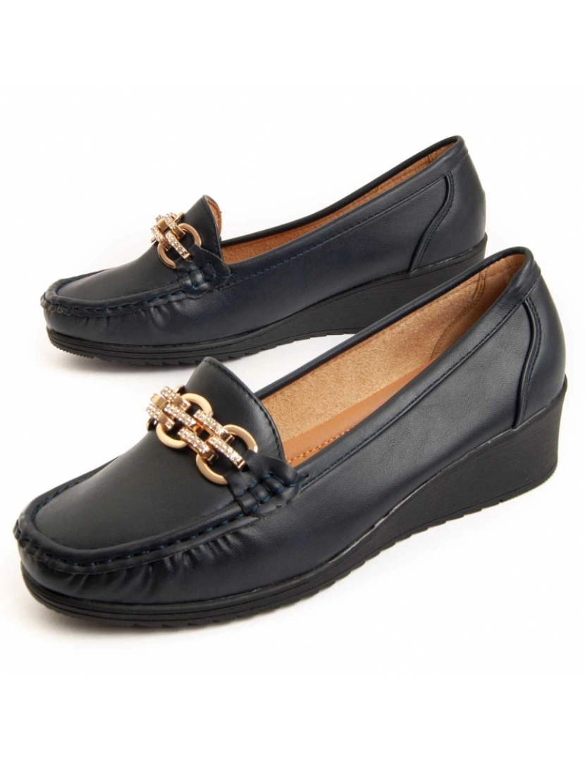 Montevita - Mocassim De Cunha Montevita Moli3 Para Mulher