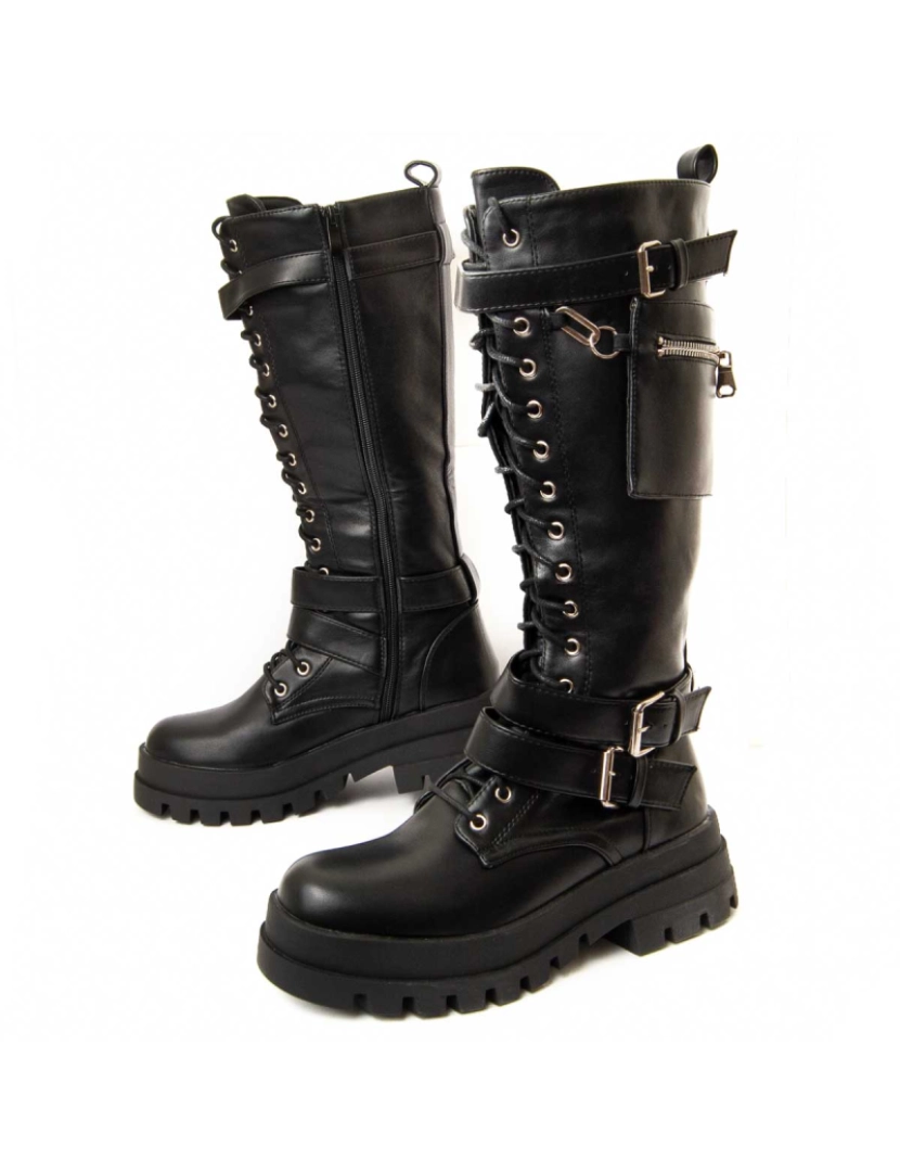 Montevita - Bota De Plataforma Montevita Botalan19 Para Mulher