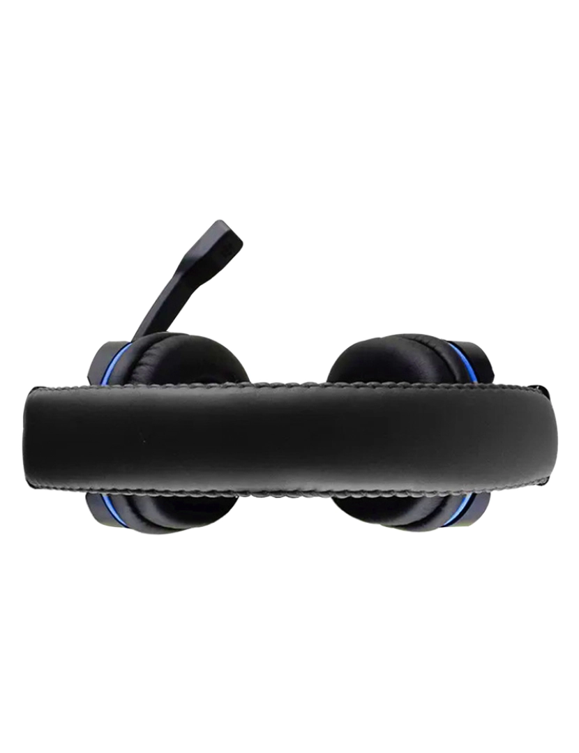 imagem de DAM Fone de ouvido  PS488. Fones de ouvido para jogos com microfone, conexão minijack e áudio + microfone separado. PS4, Xbox One, celular, tablet, etc. 17x9x20 cm. Cor preta2