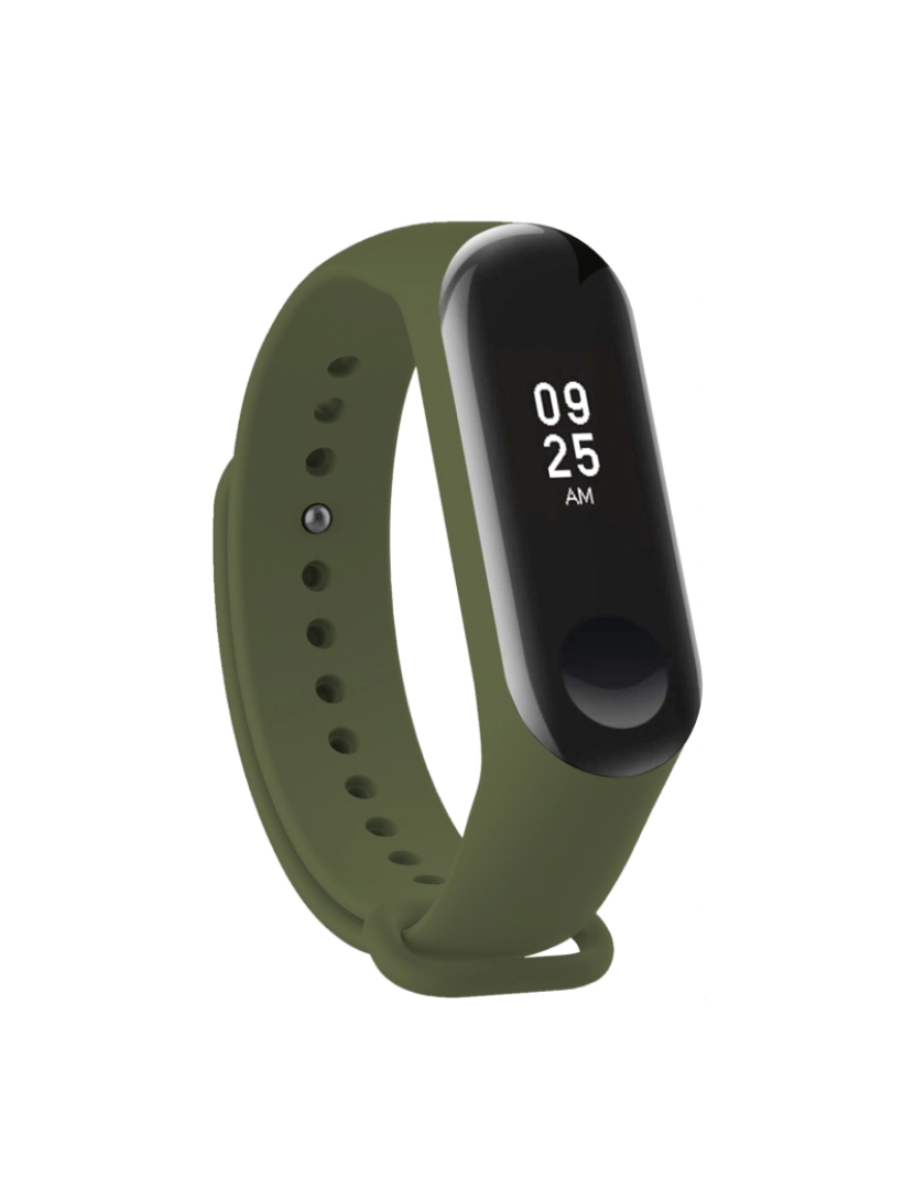 DAM - DAM Correia de silicone  compatível com Xiaomi Band 25x1x2 Cm. Cor turquesa