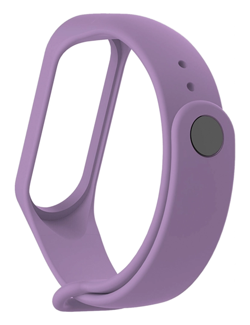 imagem de DAM Correia de silicone  compatível com Xiaomi Band 25x1x2 Cm. Violeta2