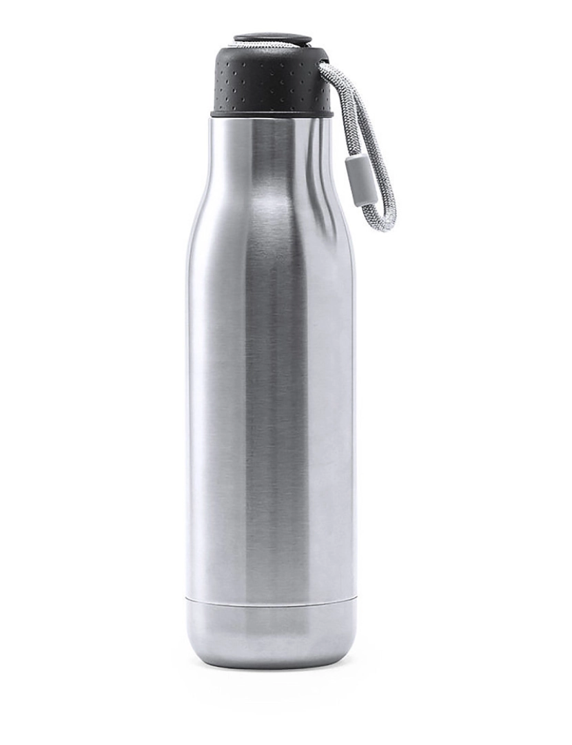 DAM - DAM  Garrafa Térmica Parede Dupla Quente/Fria em Aço Inox 830 ml 7,9x7,9x28,2 Cm. Prata