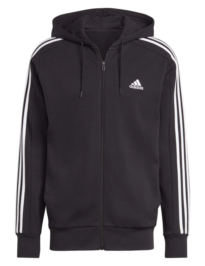 Adidas Sport - Adidas Sport Sweatshirt M 3S Ft Fz Hd