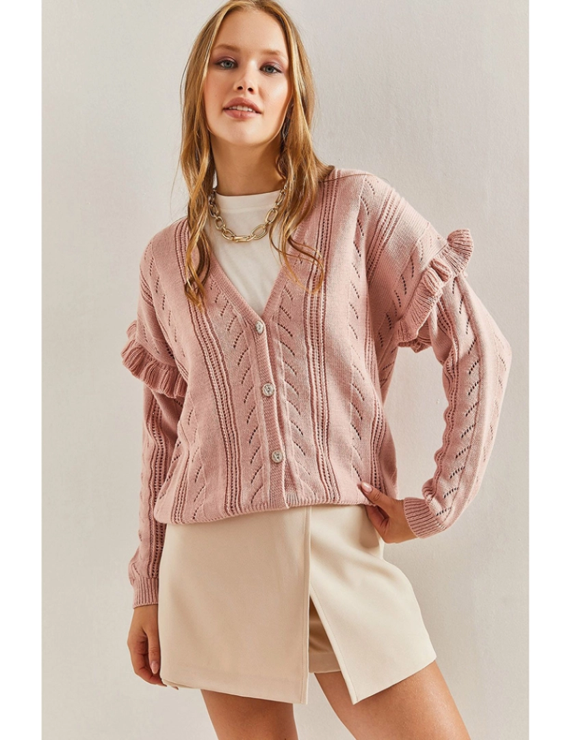 Defile - Cardigan de Senhora Rosa