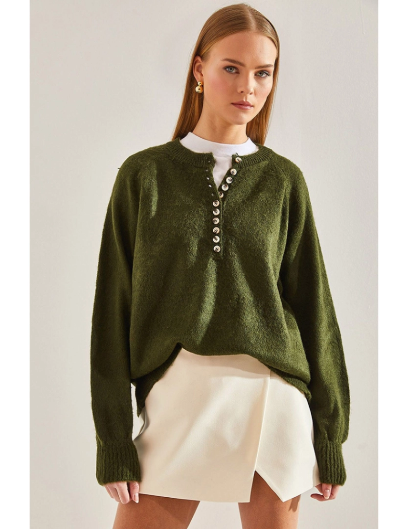 Defile - Sweatshirt de Senhora Verde