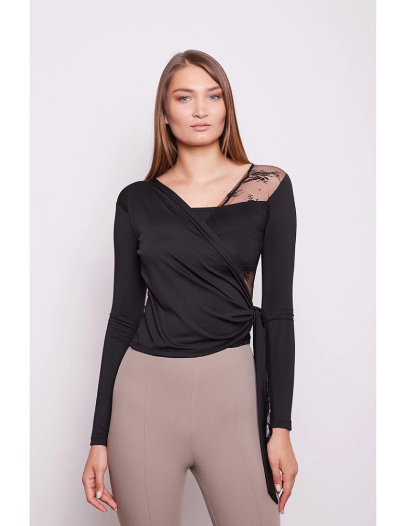 Bellevue - Blusa de Senhora Preto