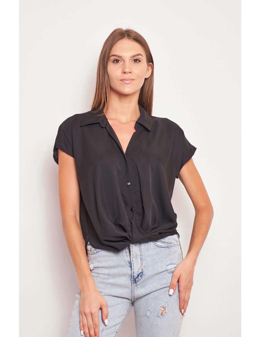 Bellevue - Camisa de Senhora Preto