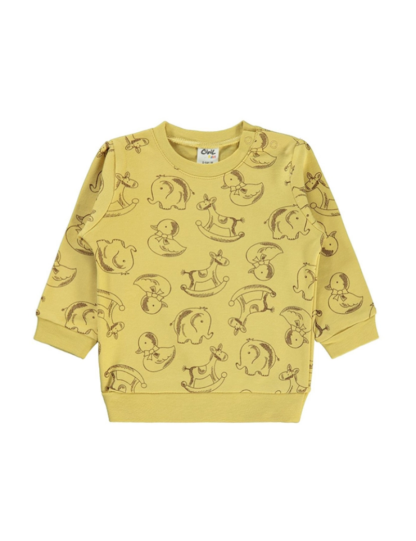 Cosima - Sweatshirt de Bebé Amarelo