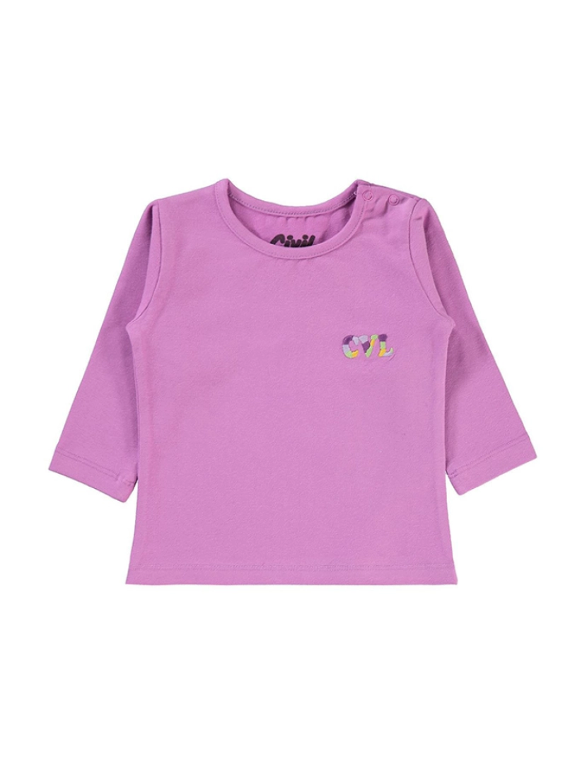 Cosima - Sweatshirt de Bebé Lilás Escuro