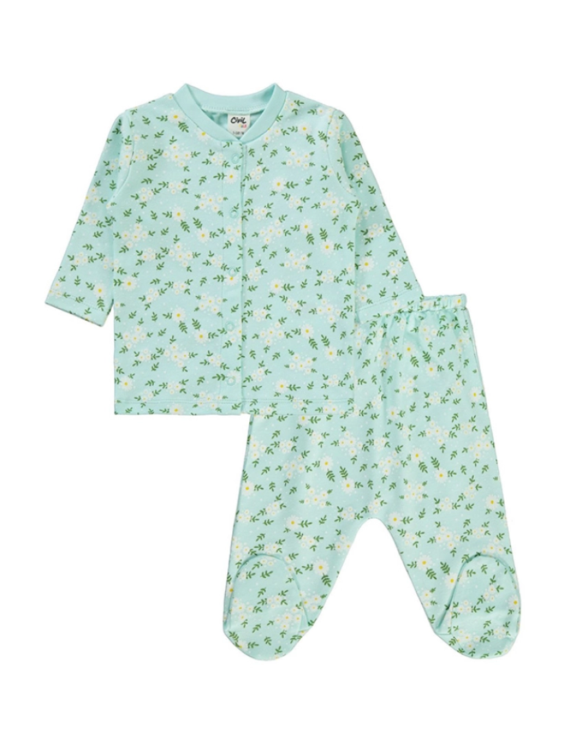 Cosima - Conjunto Pijama Bebé (2 Peças) de Bebé Menta